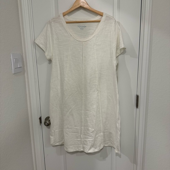 Soft Surroundings Dresses & Skirts - Soft Surroundings Ivory-Soft White Tunic Dress 100% Cotton Size XLP